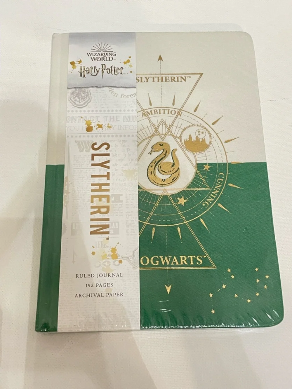 NWT Harry Potter‎ Slytherin Journal Notebook
